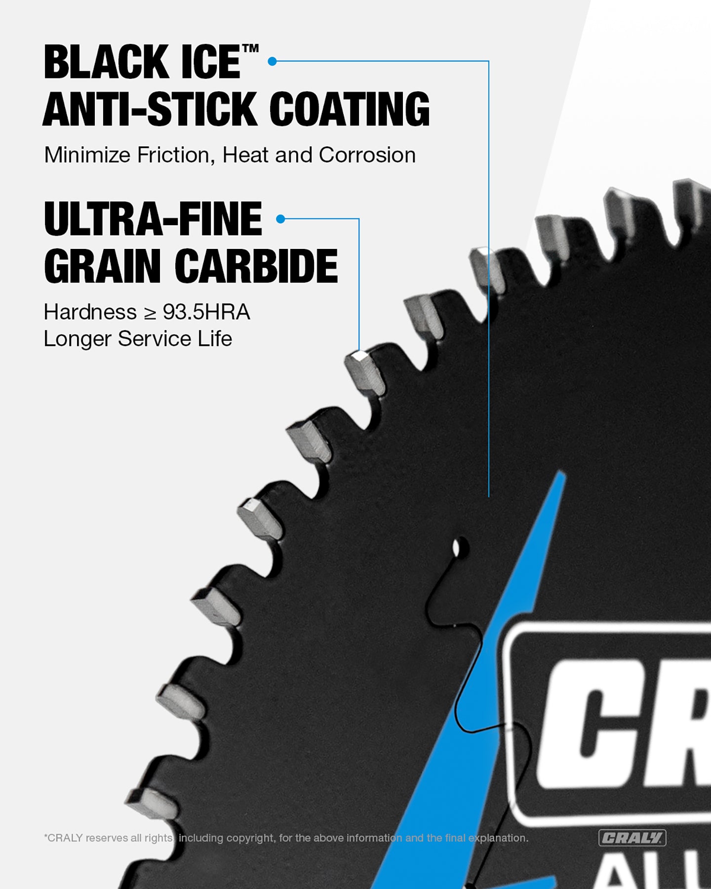 Aluminum — 7-1/4" 56T, Arbor 5/8"