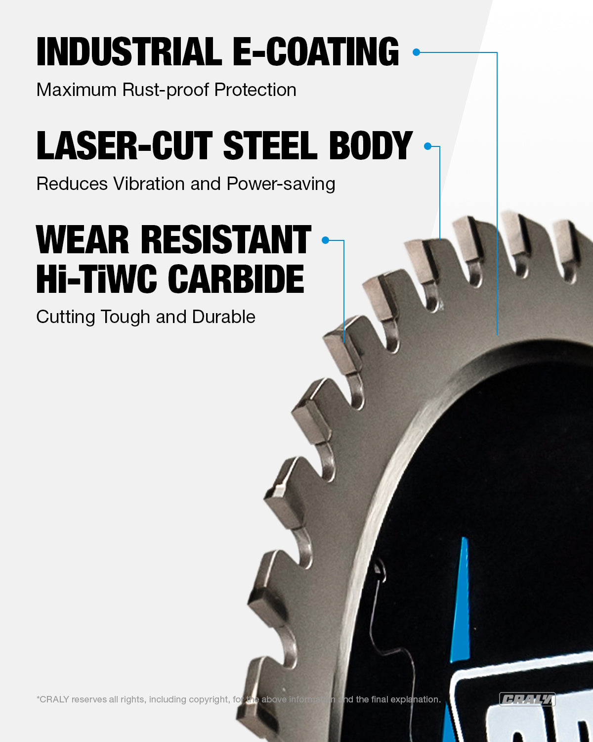 Metal — 6-1/2" 48T, Arbor 5/8"