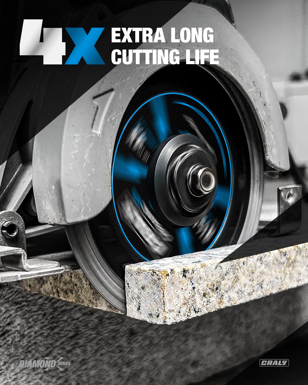 Diamond X — 4-1/2", Arbor 7/8"