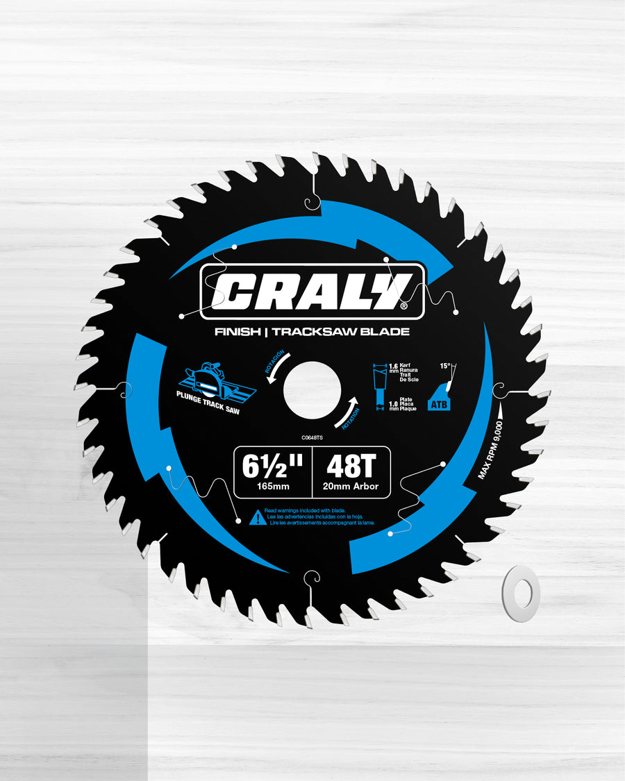 Tracksaw —  6-1/2" 48T, Arbor 5/8"
