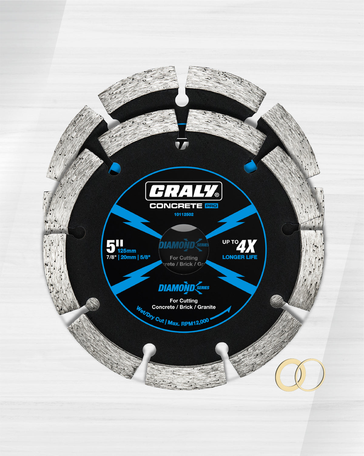 Diamond Segmented —  5", Arbor 7/8"
