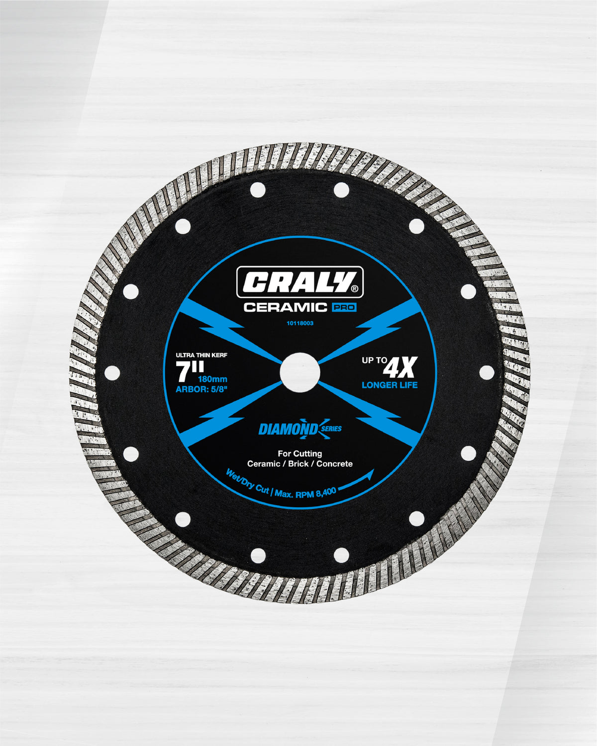 Diamond Turbo —  7", Arbor 5/8"