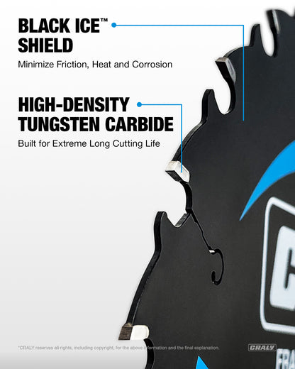 Wood — 7-1/4” 24&40T&60T, Arbor 5/8”