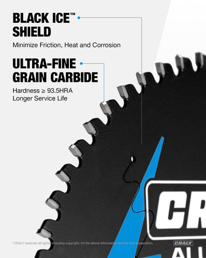 Aluminum — 7-1/4" 56T, Arbor 5/8"