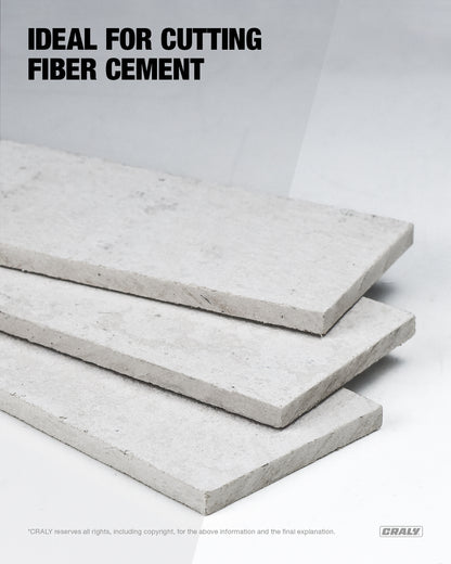 Fiber Cement — 6-1/2" 4T, Arbor 5/8"