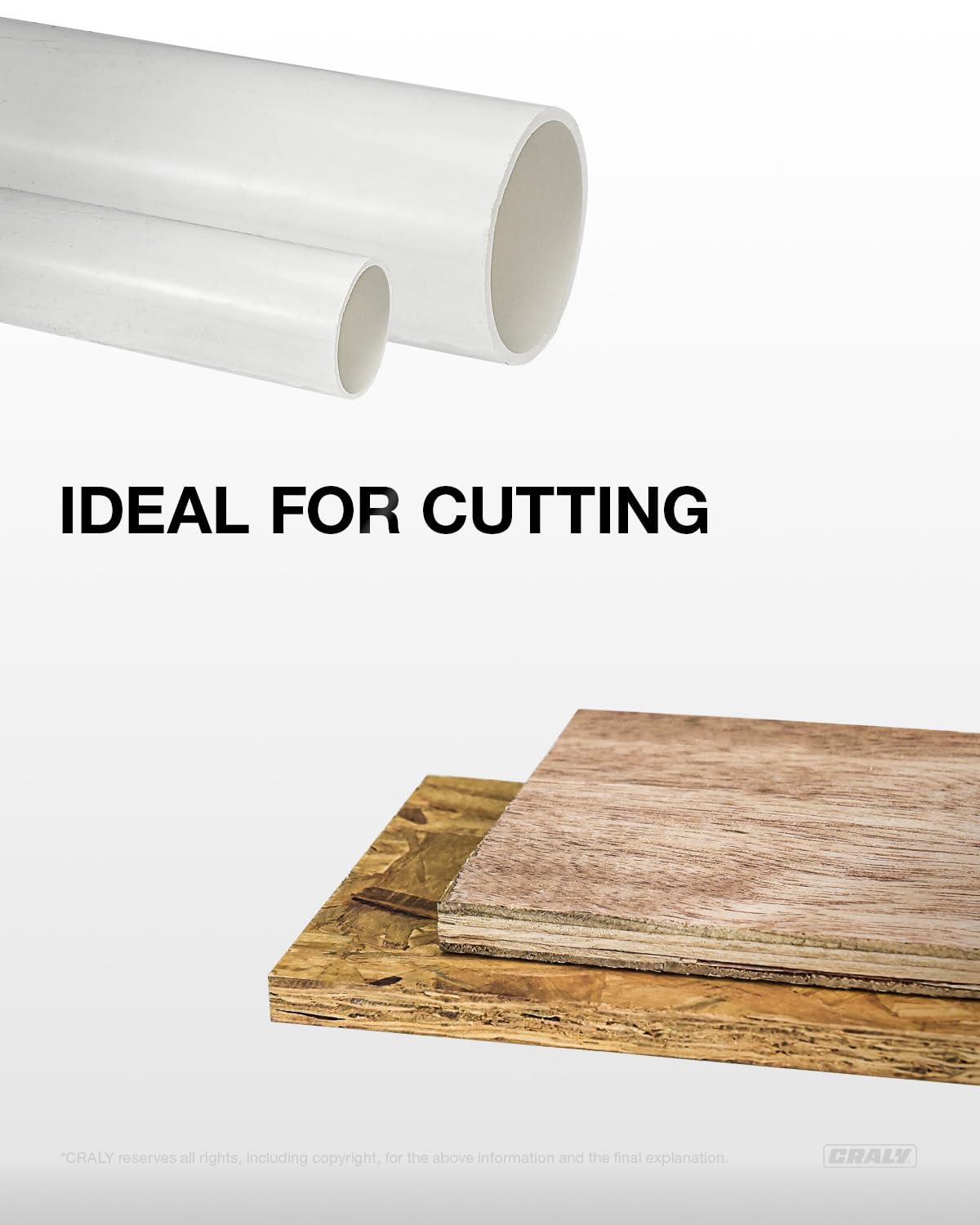 Steel saw blade — 6-1/2" 140T, Arbor 5/8"