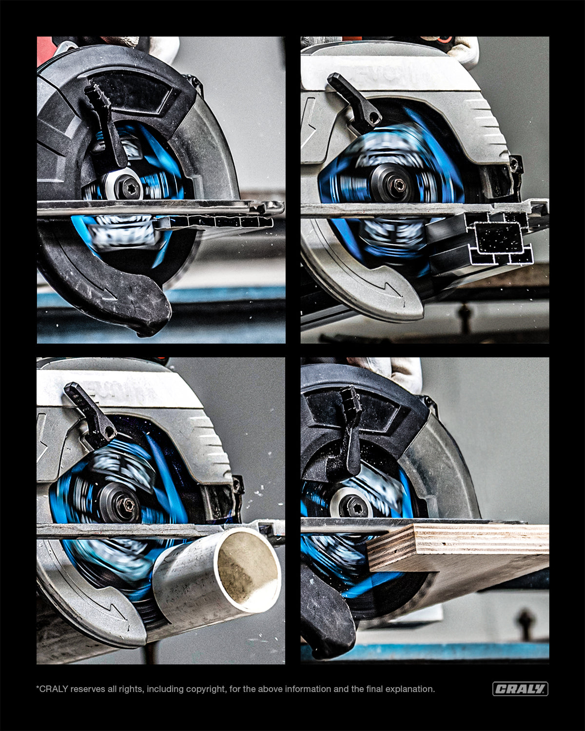 Aluminum —  4-1/2" 42T, Arbor 3/8"