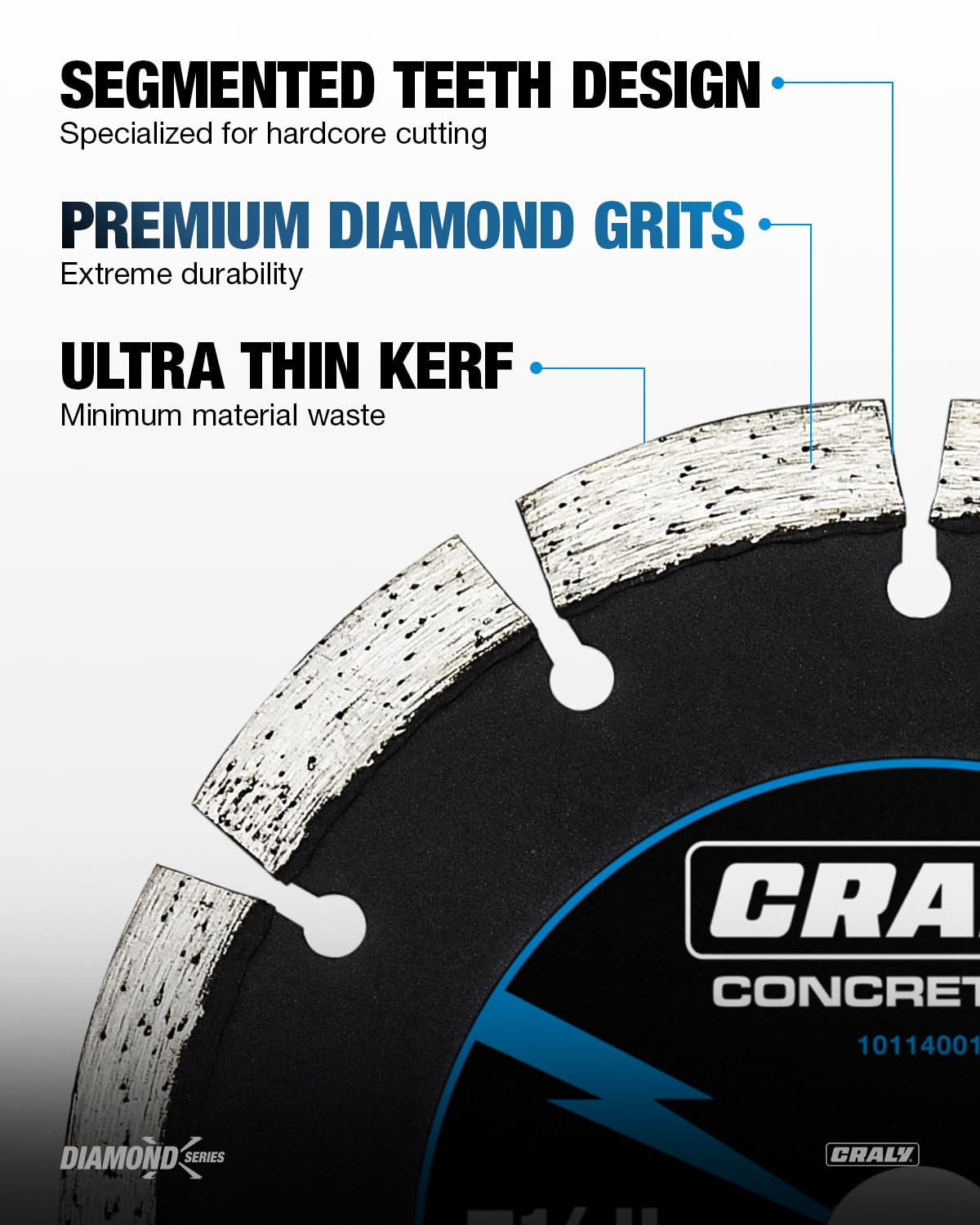 Diamond Segmented — 5-1/2", Arbor 5/8"