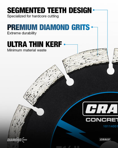 Diamond Segmented — 5-1/2", Arbor 5/8"