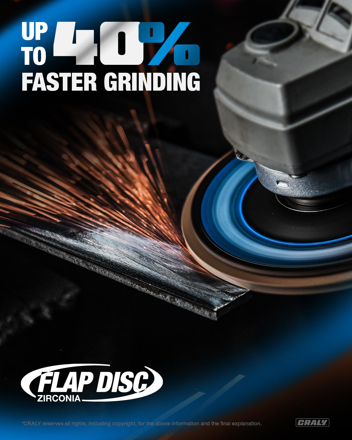 Flap Disc — 4-1/2", Arbor 7/8"