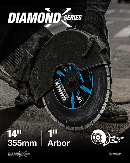 Diamond Segmented — 14", Arbor 1"