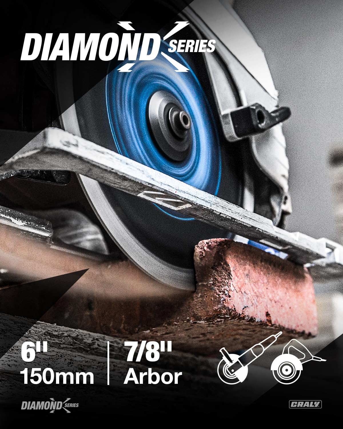 Diamond Segmented — 6", Arbor 7/8"