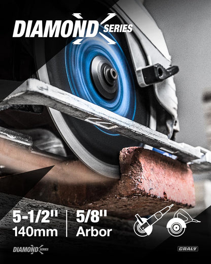 Diamond Segmented — 5-1/2", Arbor 5/8"