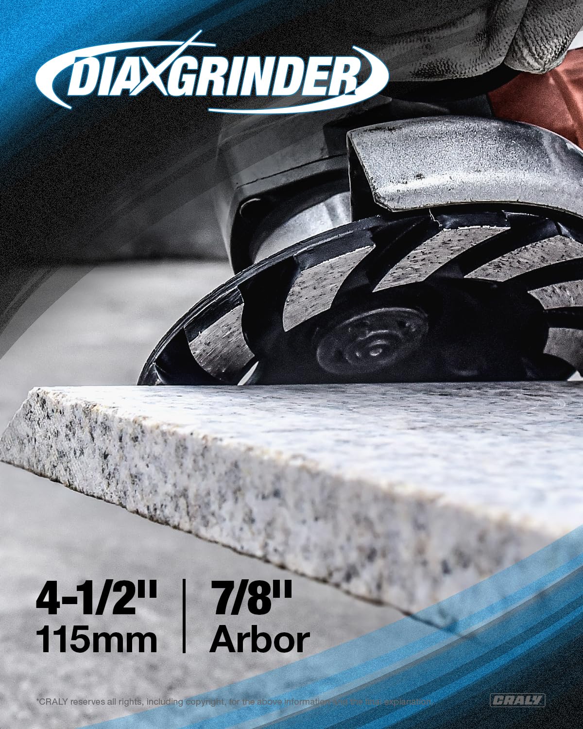 Concrete Grinding Wheel — 4-1/2", Arbor 7/8"