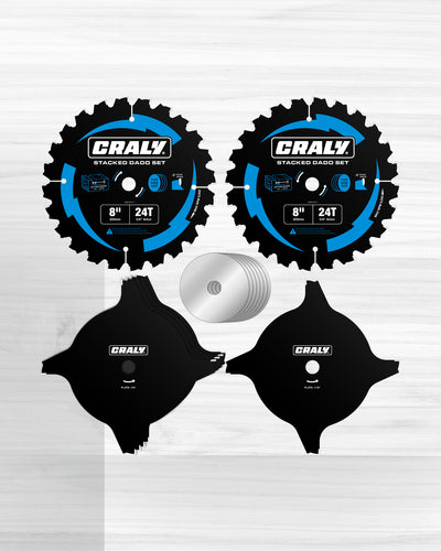 Dado Set & Steel Saw Blade