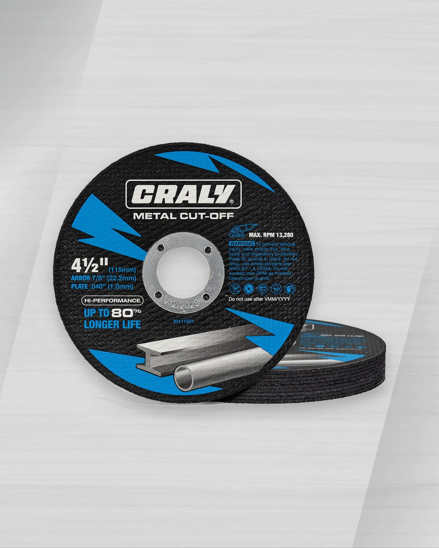 Cut-Off Wheel — 4-1/2", Arbor 7/8"