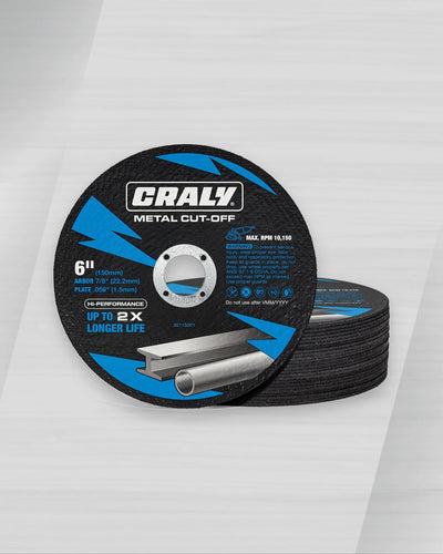 Cut-Off Wheel — 6", Arbor 7/8"