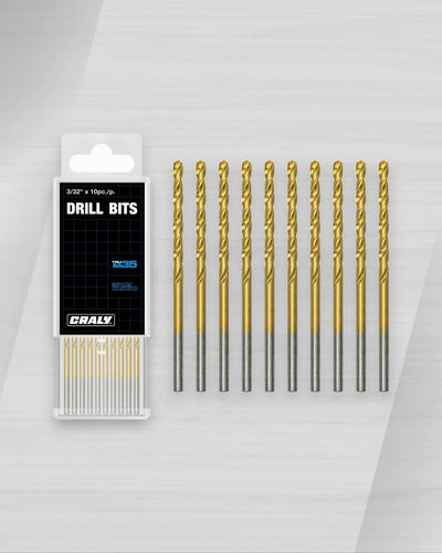 Jobber Drill Bit — 3/32", 10 PCS