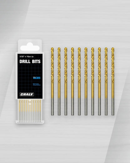 Jobber Drill Bit — 3/32", 10 PCS